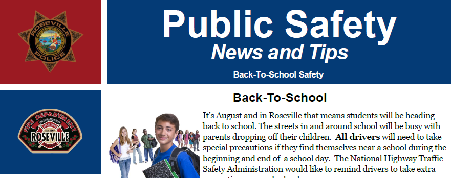 More information about "Public Safety News & Tips -- Back-To-School Safety"