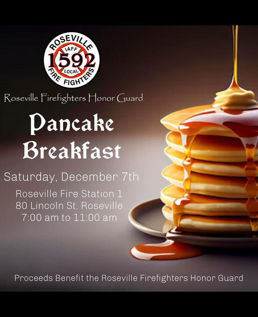 More information about "Annual Pancake Breakfast - December 7th - 7am to 11 am - FREE"