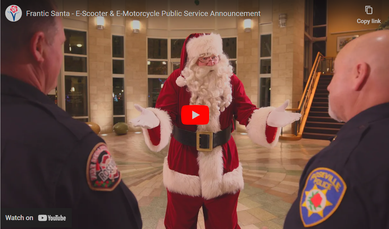 More information about "Frantic Santa - E-Scooter & E-Motorcycle Public Service Announcement"